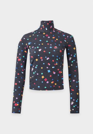 Love Moschino, CORIANDOLI - Блуза с дълги ръкави - black