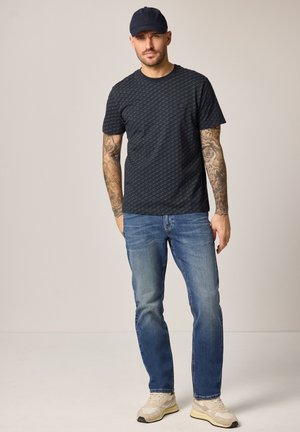 Street One MEN T-Shirt print - blau