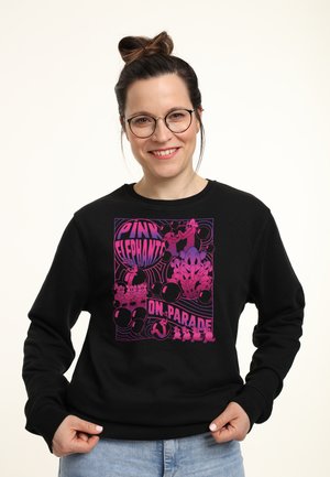 DUMBO PINK ELEPHANTS - Sweatshirt - black