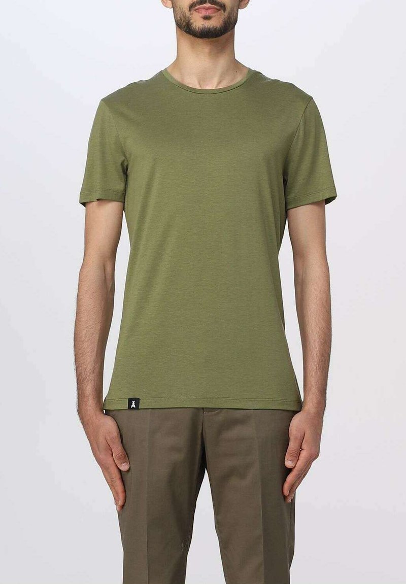 PATRIZIA PEPE T-shirt basic groen PATRIZIA PEPE T-shirt basic groen