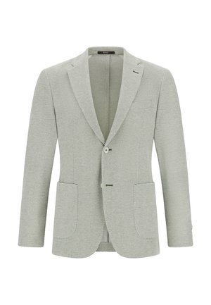 Boggi Milano STRUCTURED - Blazer jacket - light green