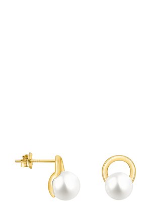 CIRCLE PEARL - Øreringe - gold-coloured