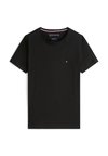 CORE STRETCH SLIM NECK TEE - Camiseta básica - black