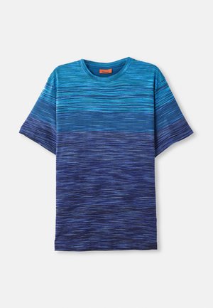 Missoni SHORT SLEEVE - T-shirt imprimé - blue tones