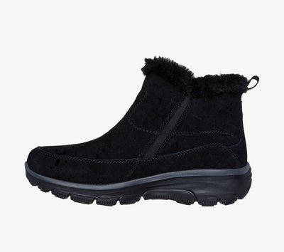 EASY GOING - Bottes de neige - black suede