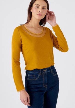 Damart THERMOL LOVE - Camiseta de manga larga - bois jaune