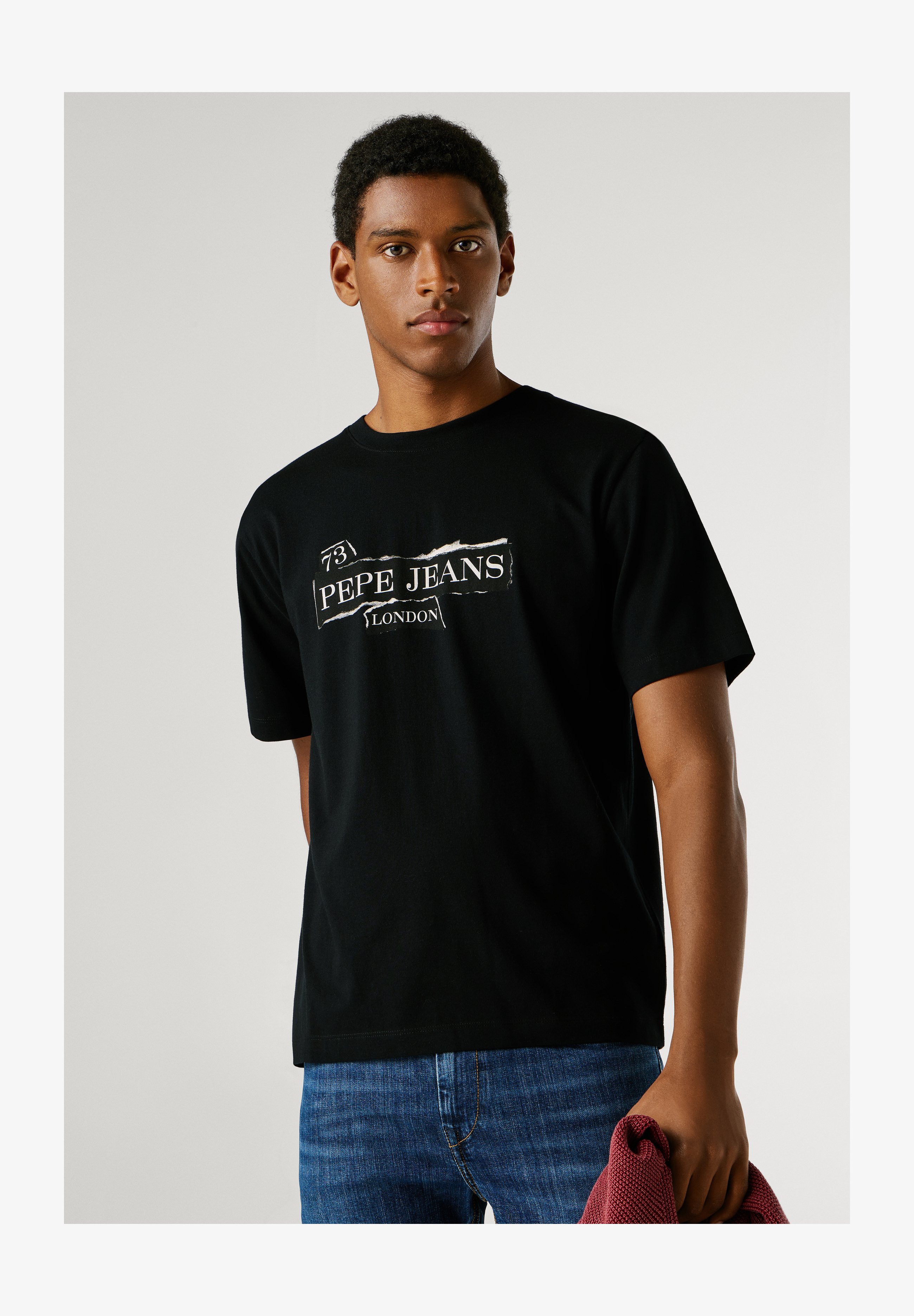 Pepe Jeans Cameo T-Shirt Donna - Girocollo, Vestibilità Dritta, Cotone Morbido