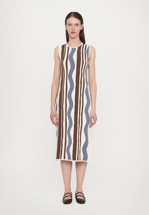 LACCA - Abito in maglia - light blue