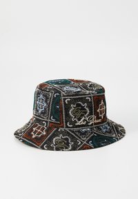 TILE BUCKET HAT - Kalap - black