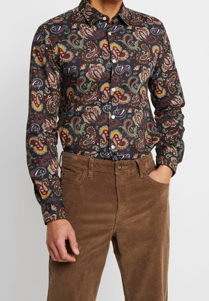 Overhemd - mottled dark grey