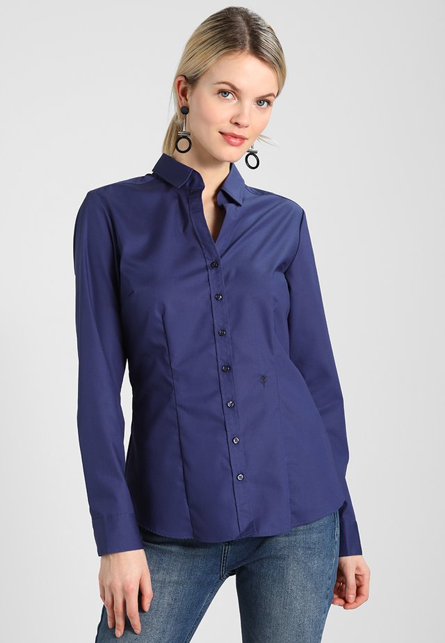 SCHWARZE ROSE - Camisa - dunkelblau