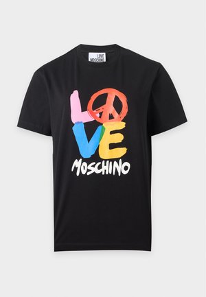 Love Moschino, TEES - Тениска с щампа - black