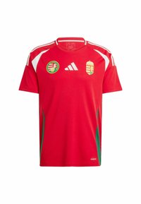 adidas Performance ADIDAS PERFORMANCE HUNGARY 24 HOME JERSEY - Equipación de selecciones - team victory red   white   collegiate green
