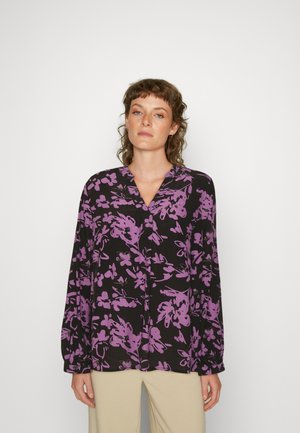 Saint Tropez AGNESS BLOUSE - Blouse - black