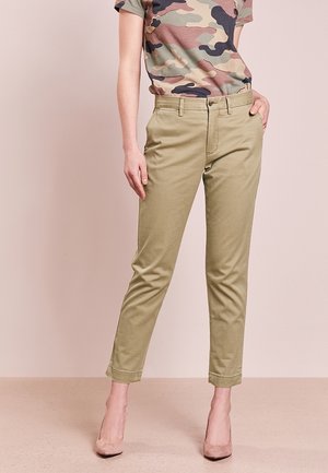 Trousers - olive