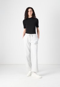 Gina Tricot Tall BASIC STRAIGHT - Pantaloni de trening - grey