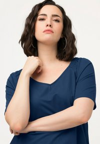 Ulla Popken T-shirt basic - dark blue