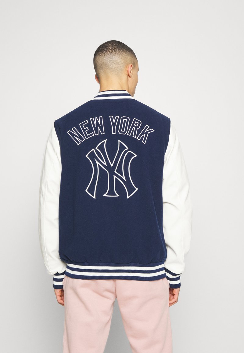 New Era MLB NEW YORK YANKEES HERITAGE VARSITY JACKET Club wear dark blue Zalando.ie