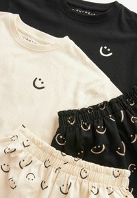 Next 2 PACK SET REGULAR FIT - Pidžaamakomplekt - black white smile