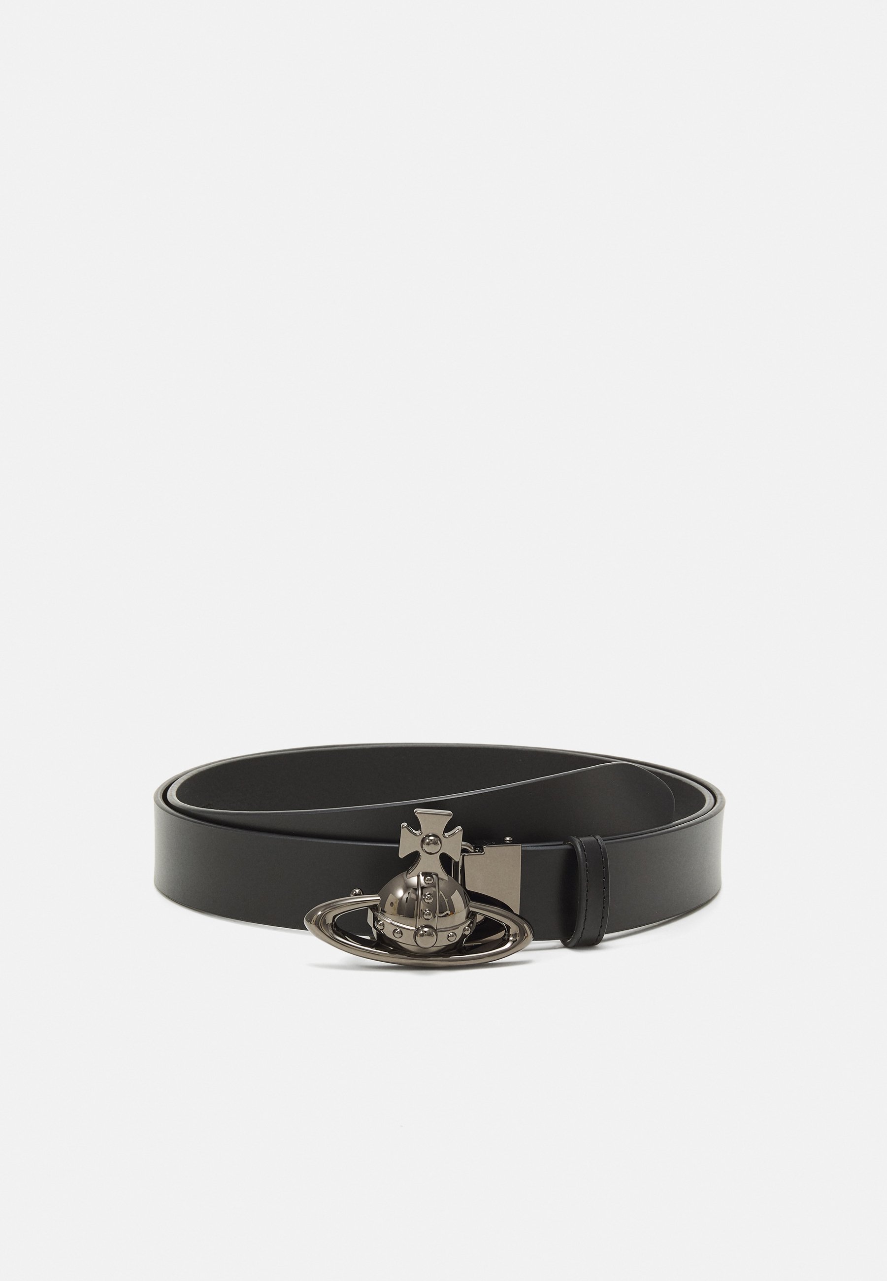 Vivienne Westwood ORB BUCKLE BELT UNISEX - Belt - black - Zalando