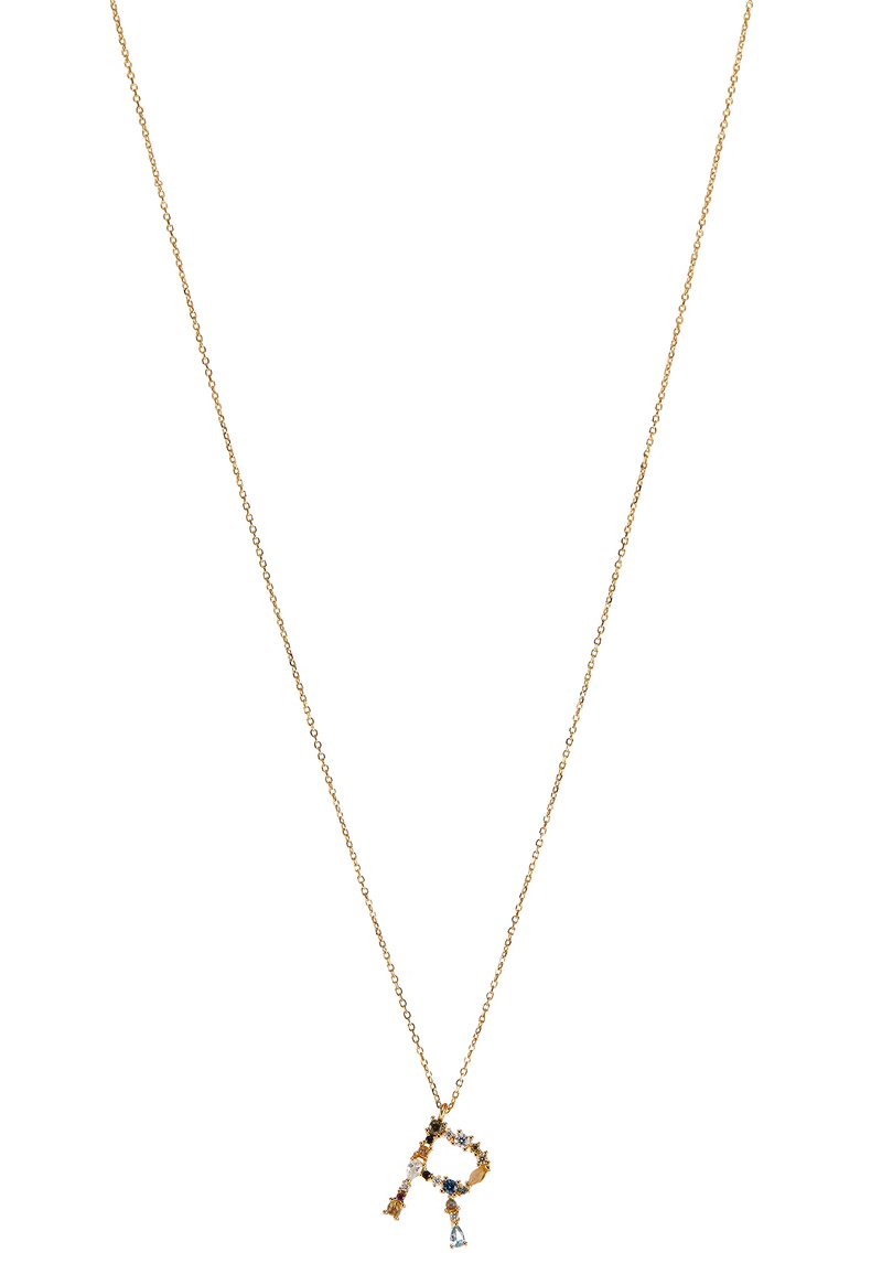 Damen Halsketten | PDPAOLA LETTER NECKLACE Halskette gold-coloured/goldfarben - QW16196 Damen Halsketten | PDPAOLA LETTER NECKLACE Halskette gold-coloured/goldfarben - QW16196