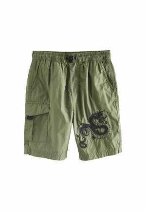 Next DRAGON EMBRODIARY - Cargohose - khaki green
