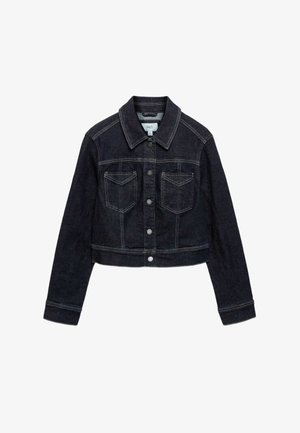 Marks & Spencer, DENIM CROPPED JACKET. - Cowboyjakker - dark indigo