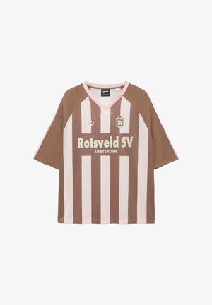 PULL&BEAR, - T-shirt z nadrukiem