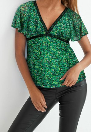 Blouse - blue