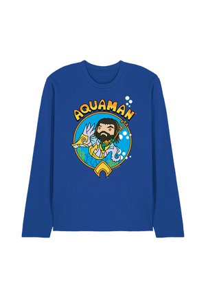 Cotton Soul, AQUAMAN AND THE LOST KINGDOM CHIBI AQUAMAN - Langarmshirt - royal blue