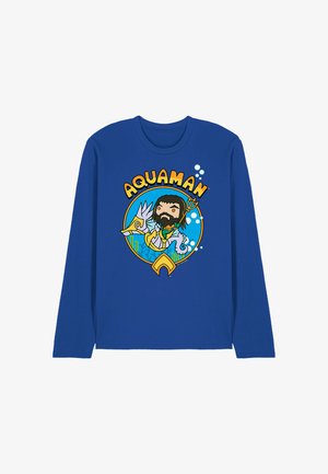 Cotton Soul, AQUAMAN AND THE LOST KINGDOM CHIBI AQUAMAN - Langarmshirt - royal blue