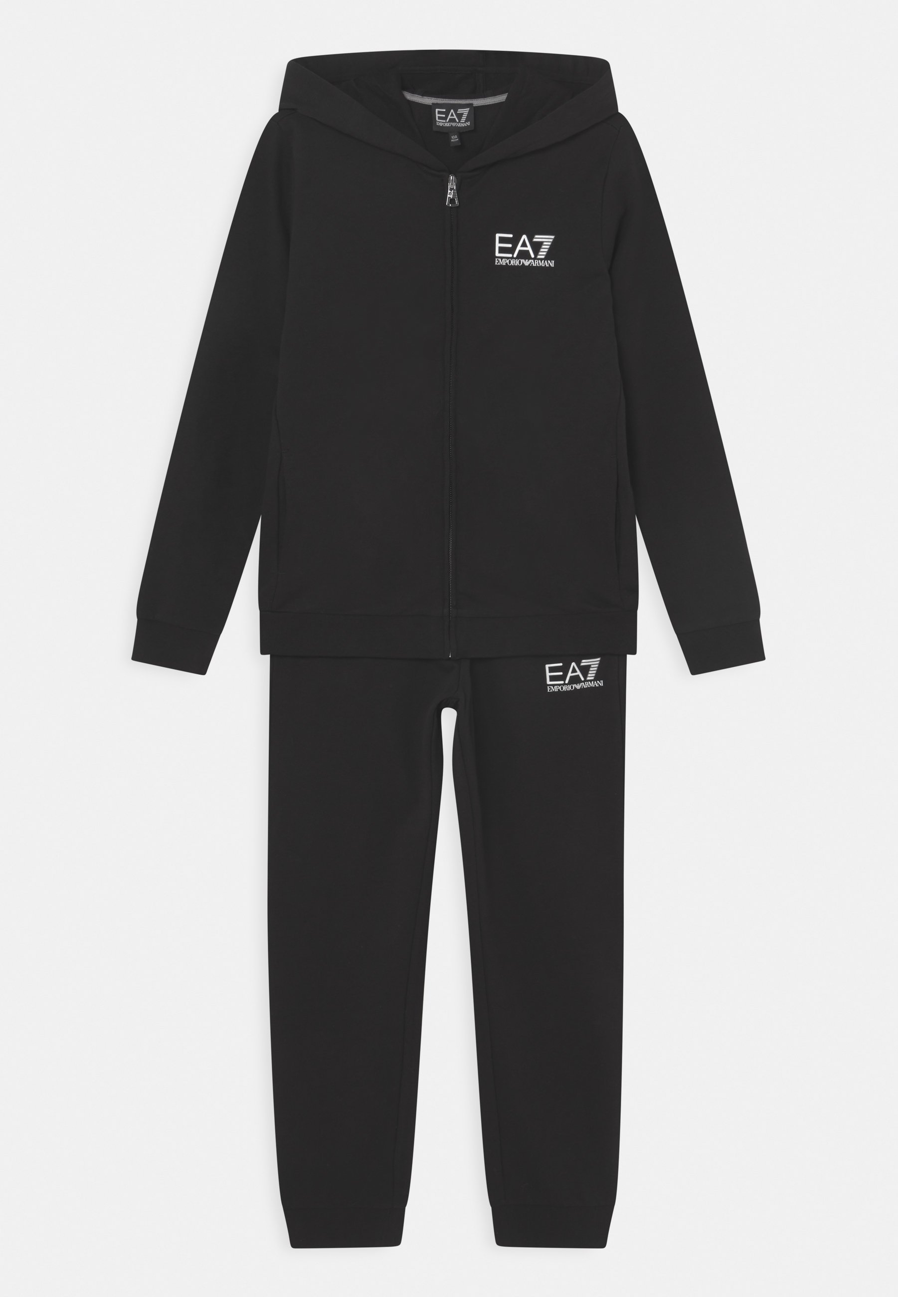 EA7 Emporio Armani TUTA SPORTIVA SET - Treningas - black/juoda - Zalando.lt