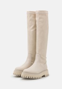 Bronx GROOVY - Botas acima do joelho - winter white