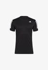 CLUB 3 STRIPES TEE - Sport T-Shirt - black