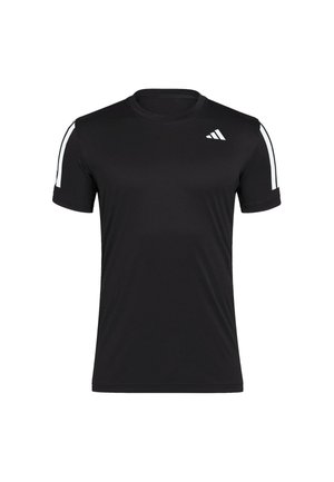 adidas Performance CLUB 3 STRIPES  - Sports T-shirts - black