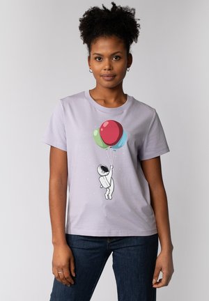 T-shirt imprimé - lavender