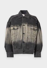 DECONSTRUCTED JACKET UNISEX - Veste en jean - black