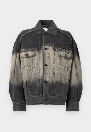 Feng Chen Wang DECONSTRUCTED JACKET UNISEX - Jeansjacke - black