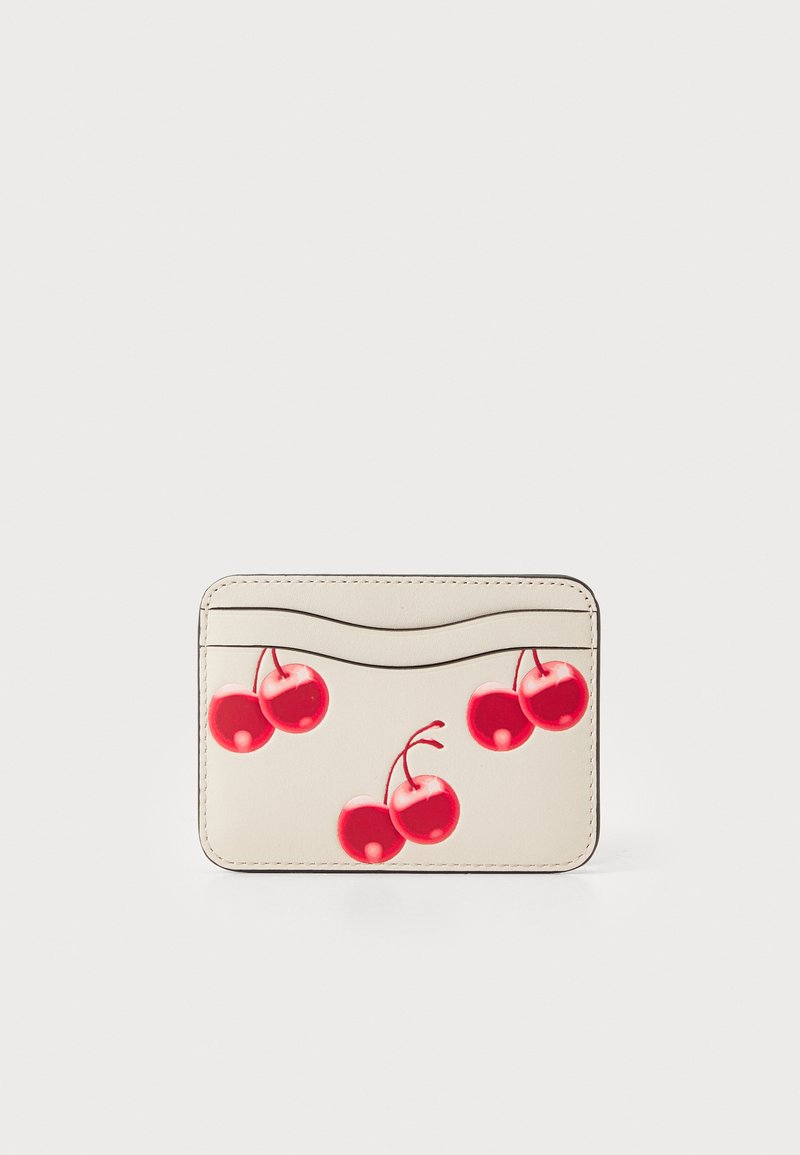 COACH CARD CASE WITH CHERRY PRINT - Portemonnee - red multi