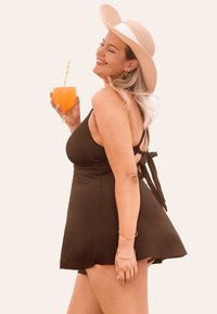 Cupshe Strandaccessoire - dark brown