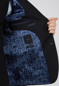 Veste Ted Baker Tight Lines Bleue - Taille 40 - 100% Laine - Neuf Avec étiquettes - Prix Conseillé 345£