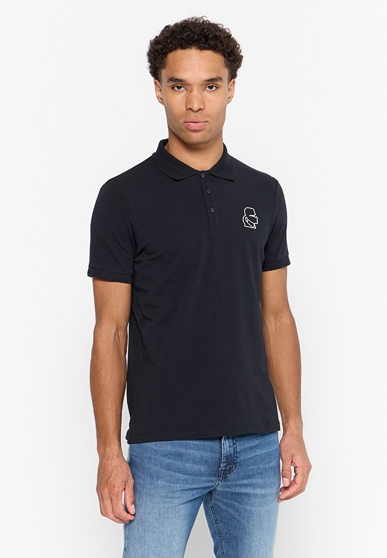 Karl Lagerfeld Poloshirt zwart