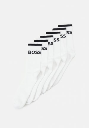 BOSS 6 PACK - Calze - white