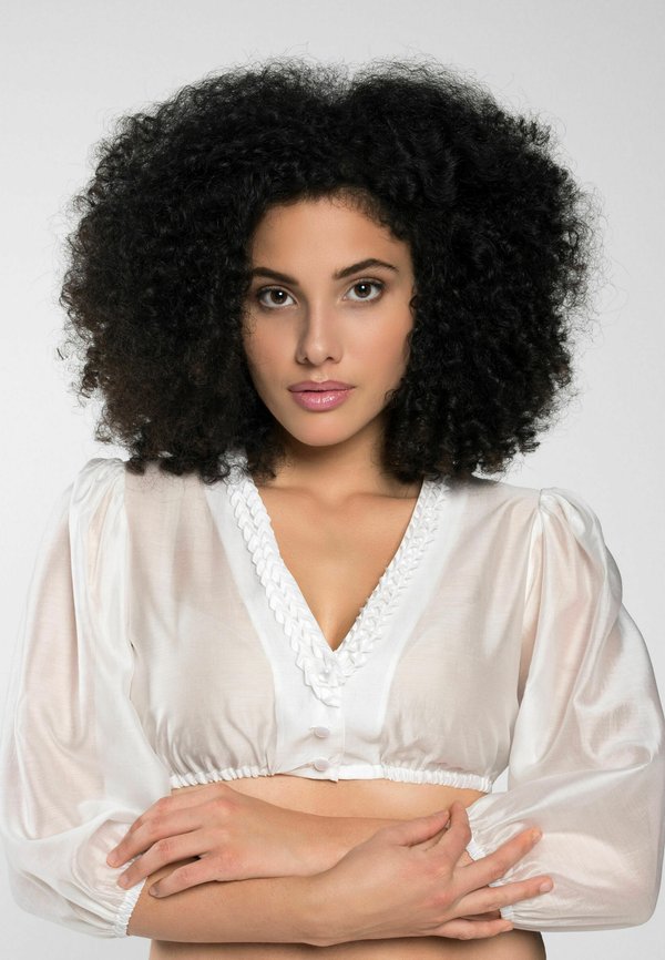 FIDELIA - Bluse - weiß