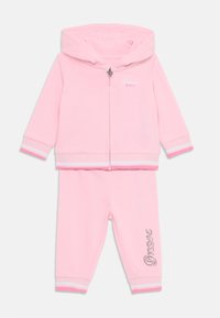 Guess - BABY HOODED ACTIVE SET - Pantaloni de trening - cotton candy pink Imagine miniatură 1