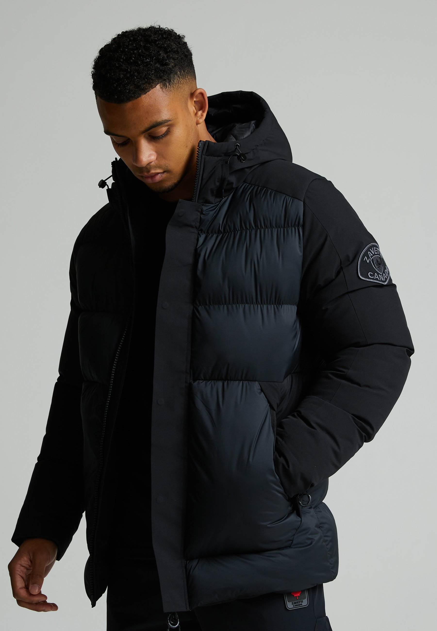 Zavetti Canada DELLARATI - Winter jacket - jet black/black 