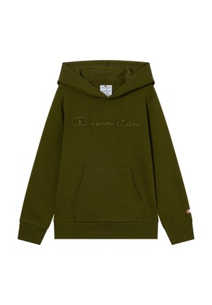 Felpa con cappuccio - khaki