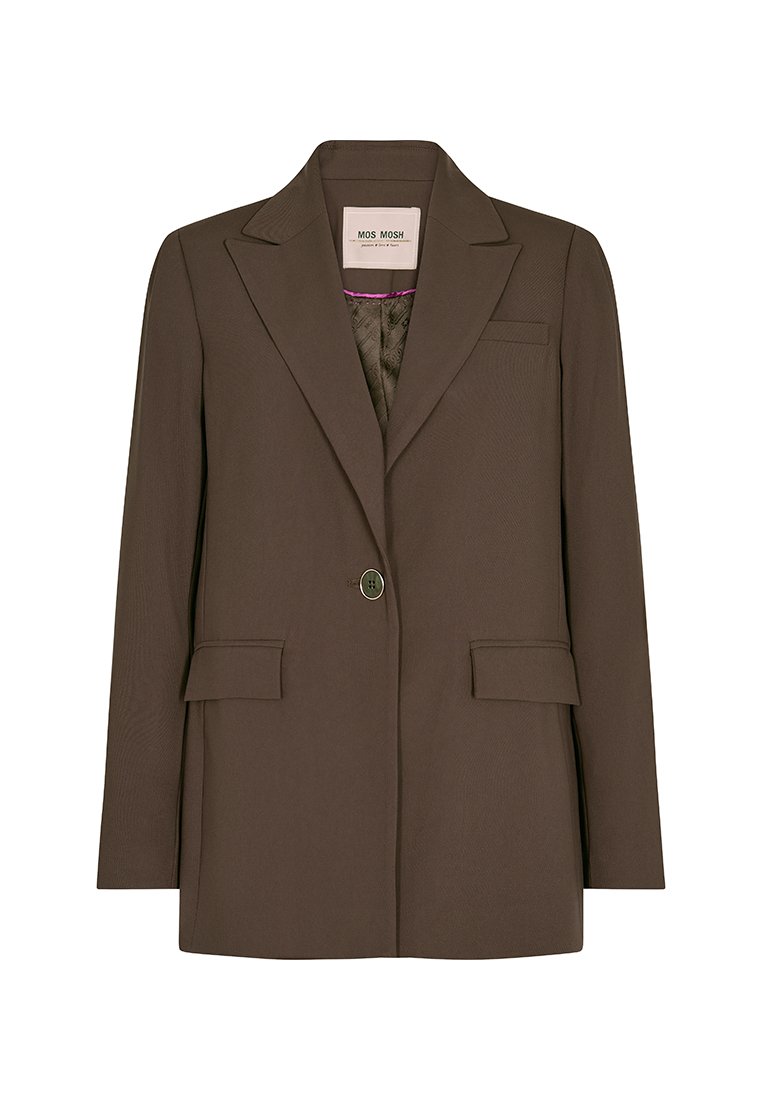 MOS MOSH Blazer donkerbruin MOS MOSH Blazer donkerbruin