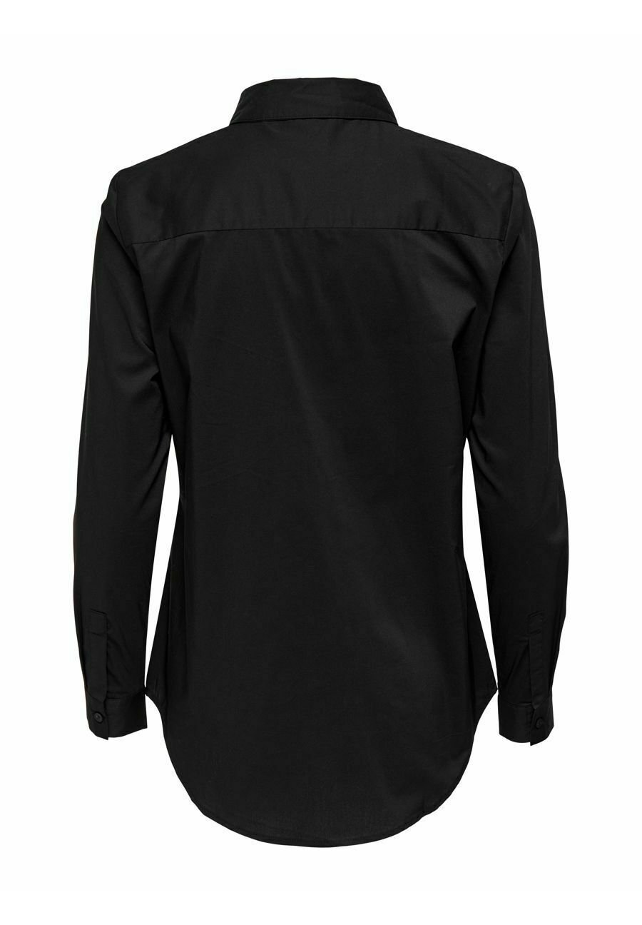 JDY Damen Langarmshirt – Lockeres Noos-Shirt Mit Kragen, Aus Baumwollmix, Für Lässigen Alltagslook
