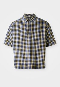 CHECK ZIP SHIRT UNISEX - Skjortebluse - blue